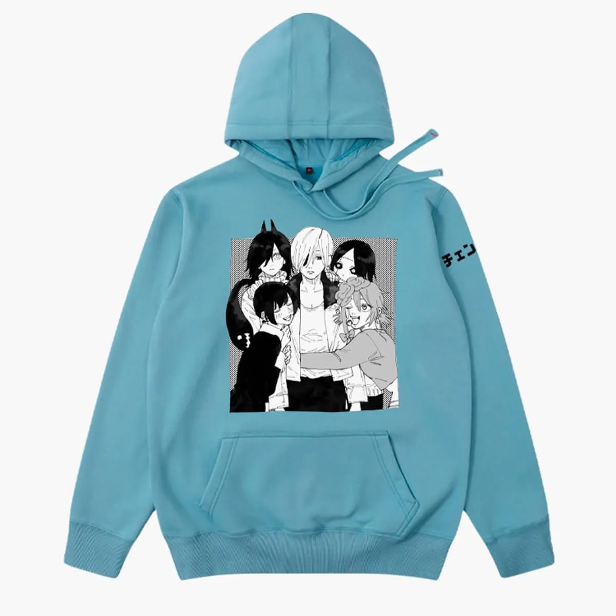 Chainsaw Man Girls Hugging Quanxi Hoodie