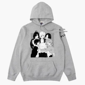 Chainsaw Man Girls Hugging Quanxi Hoodie
