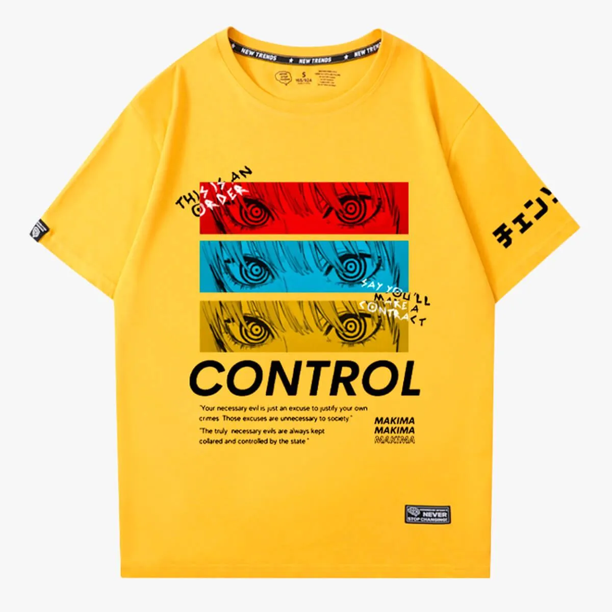 Chainsaw Man Makima Eyes Control T-Shirt