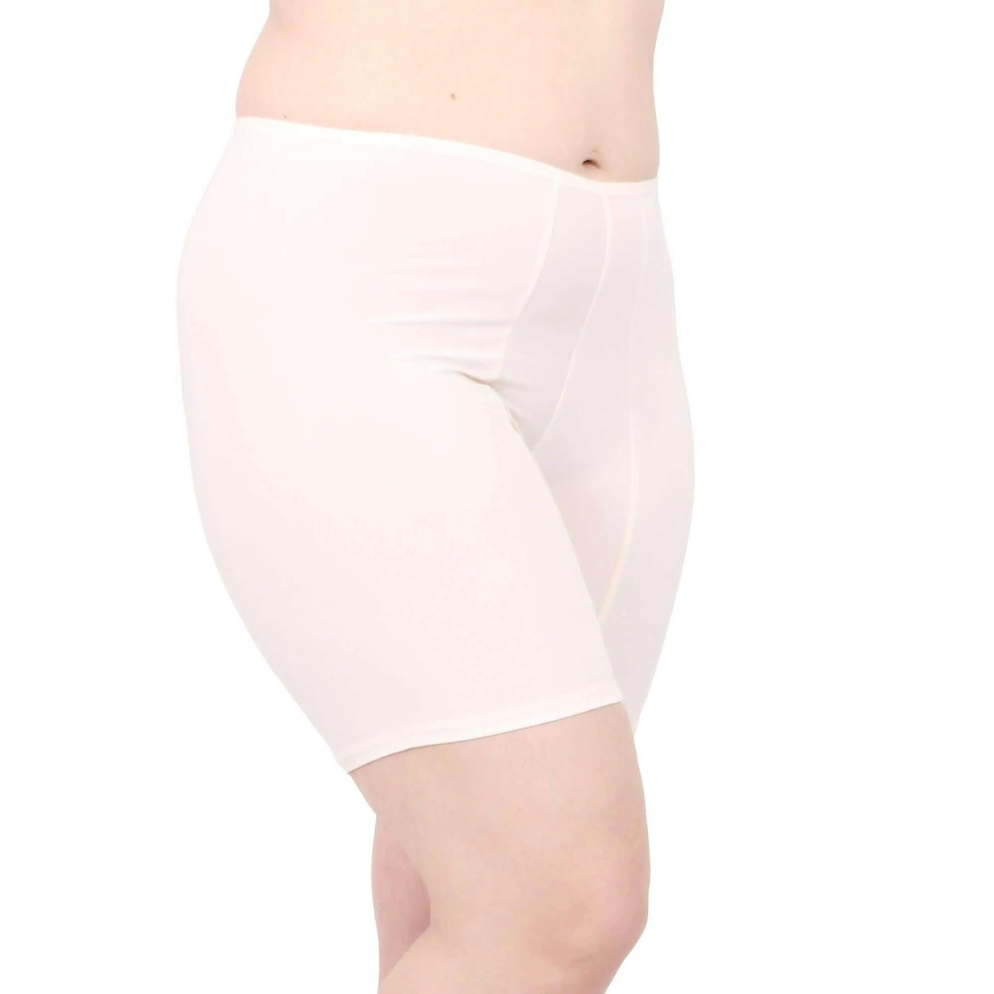 Classic Cooling Slip Short 6" | Ecru Cream