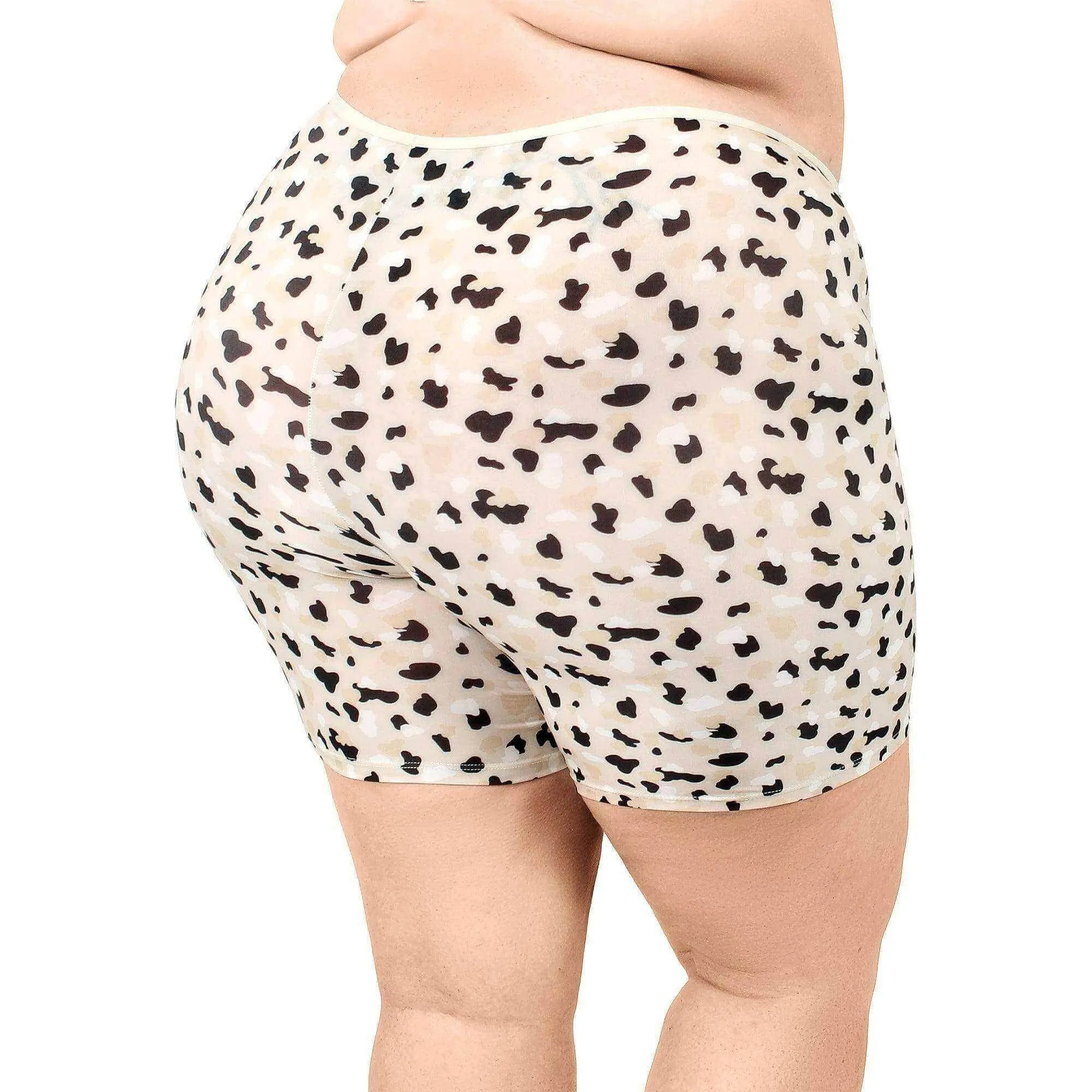 Classic Cooling Slip Short 6" | Leopard