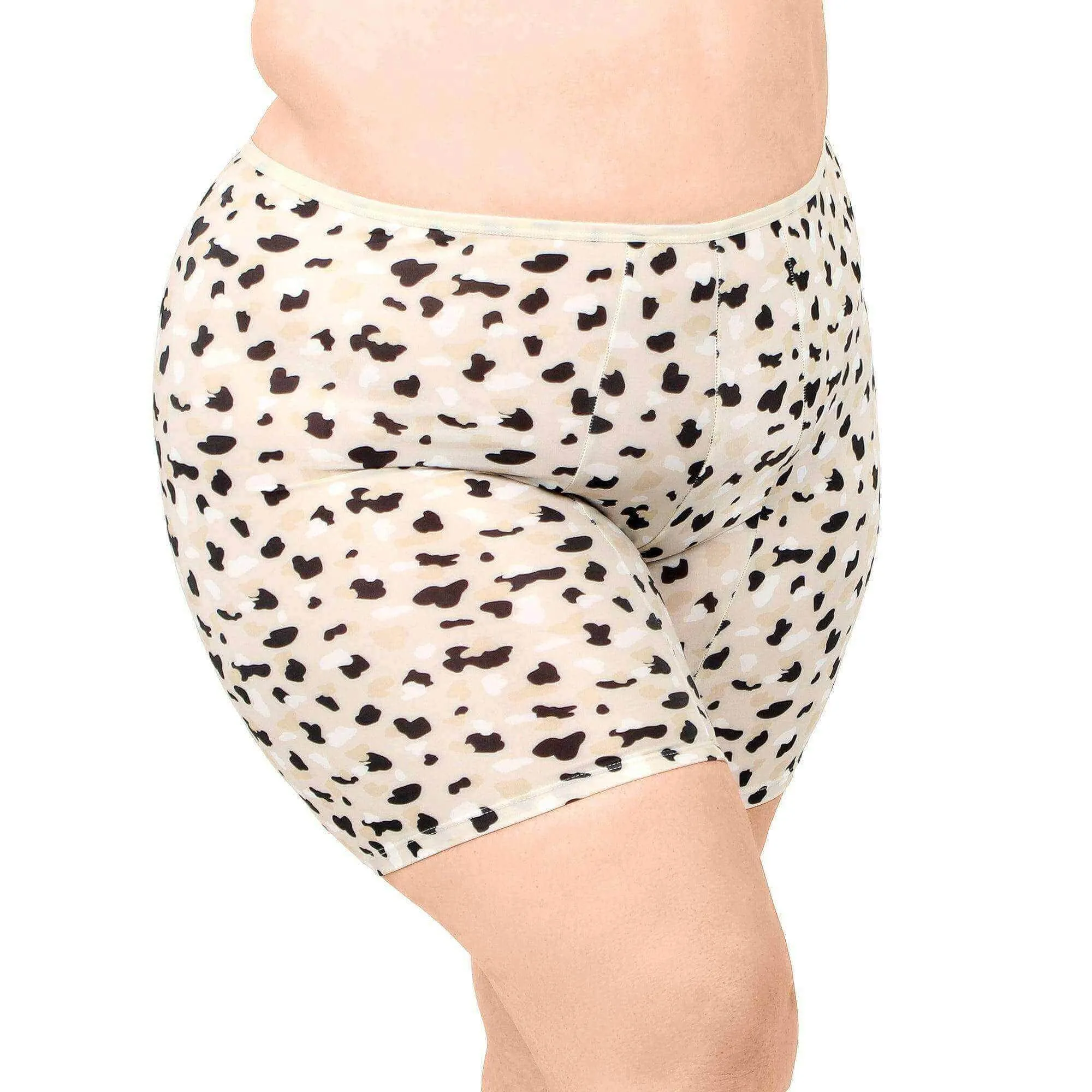 Classic Cooling Slip Short 6" | Leopard