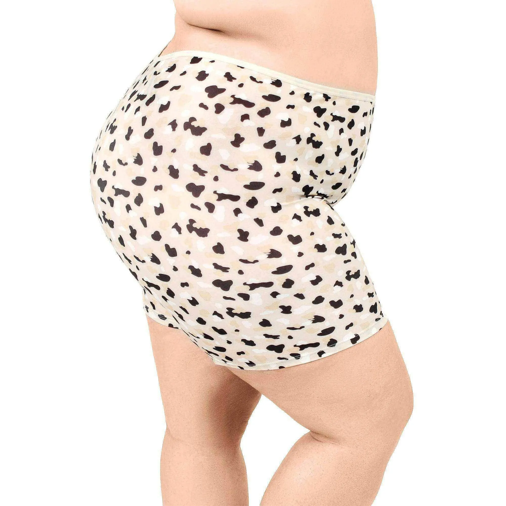 Classic Cooling Slip Short 6" | Leopard