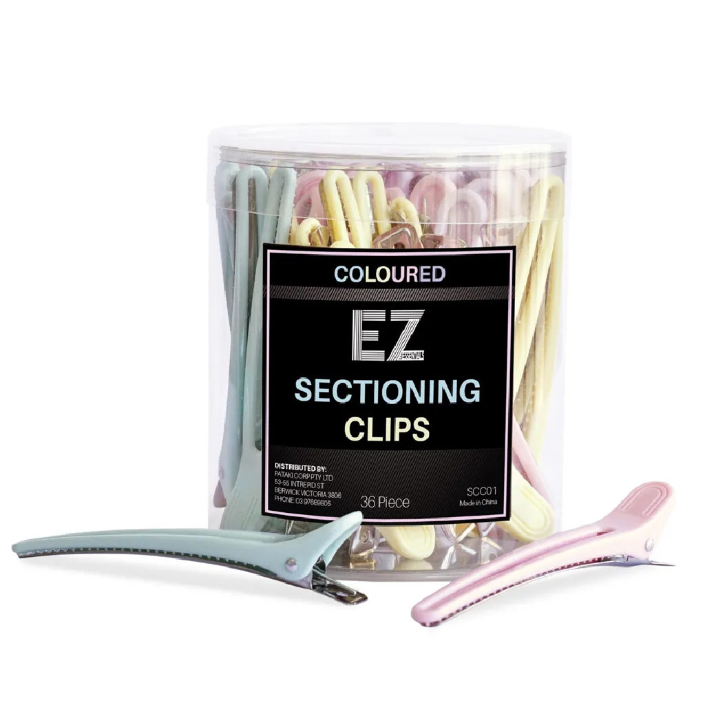 EZ Section Clips Pastel 36pk