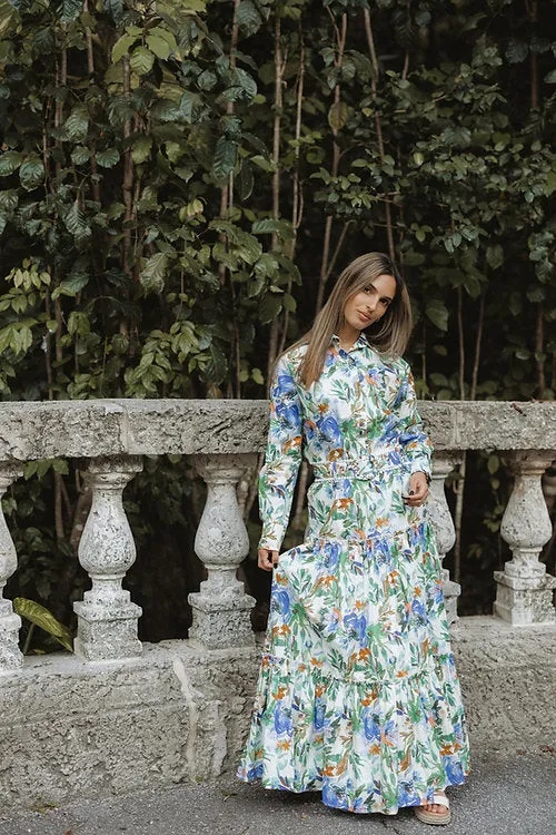 Floral Cobalt Set