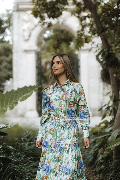 Floral Cobalt Set