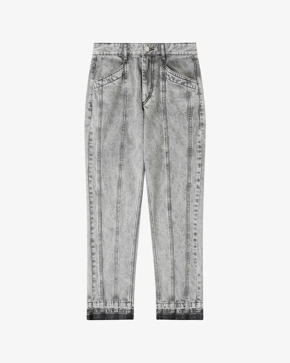 Isabel Marant Sulanoa Pant - Light Grey