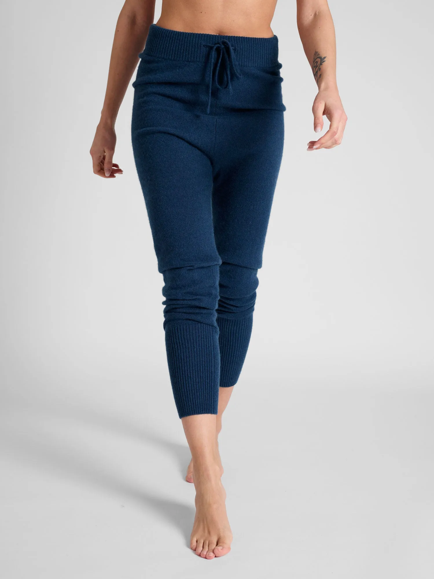 Kashmirbukse "Chill Pants" - mountain blue