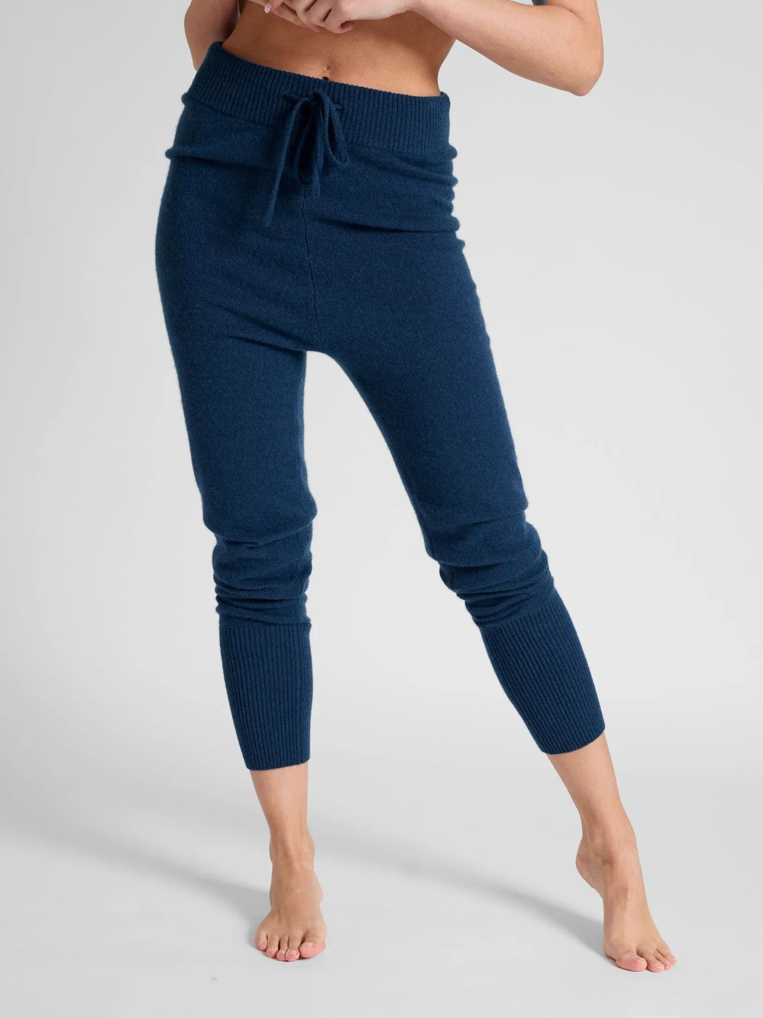 Kashmirbukse "Chill Pants" - mountain blue