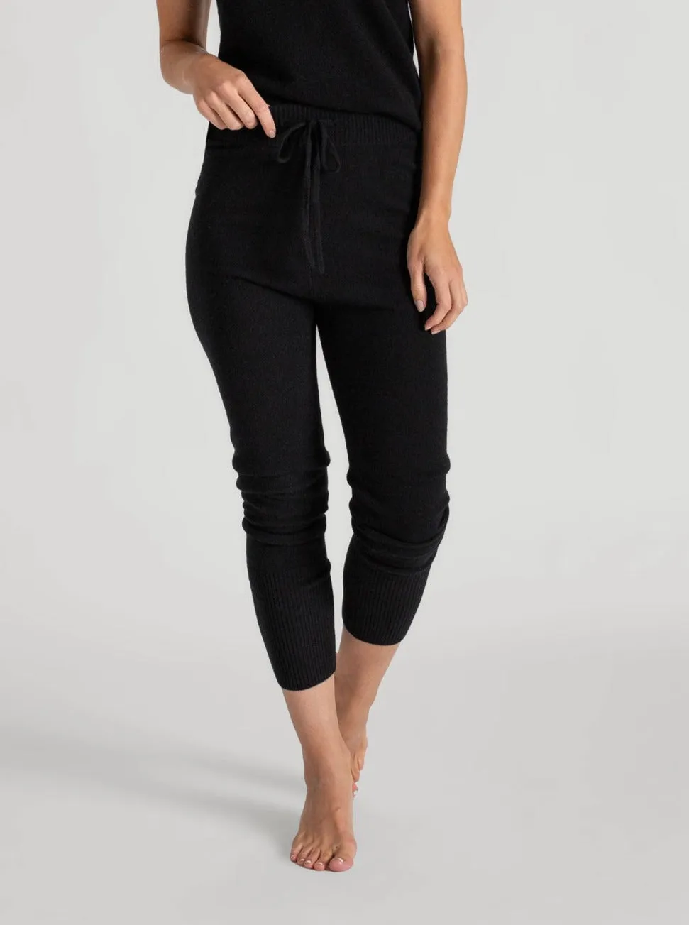 Kashmirbukse "Chill Pants" - Sort