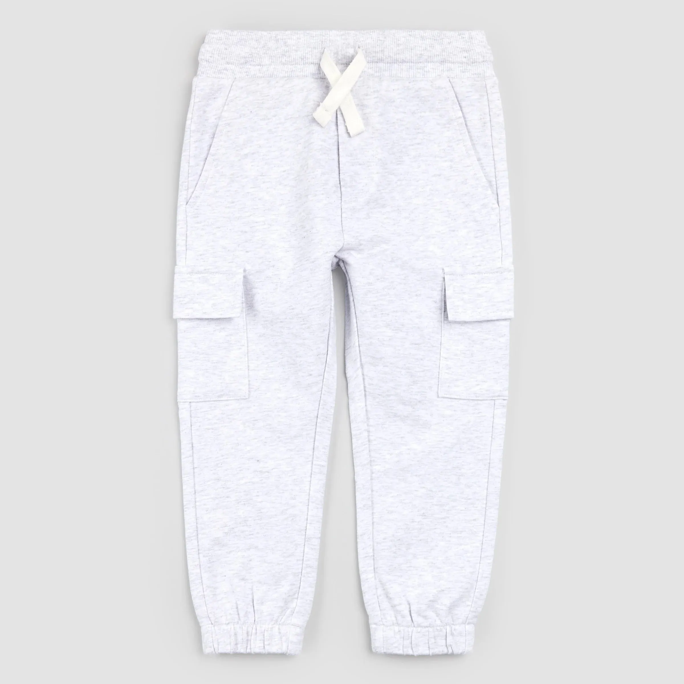 Knit Pants - Light Heather Grey