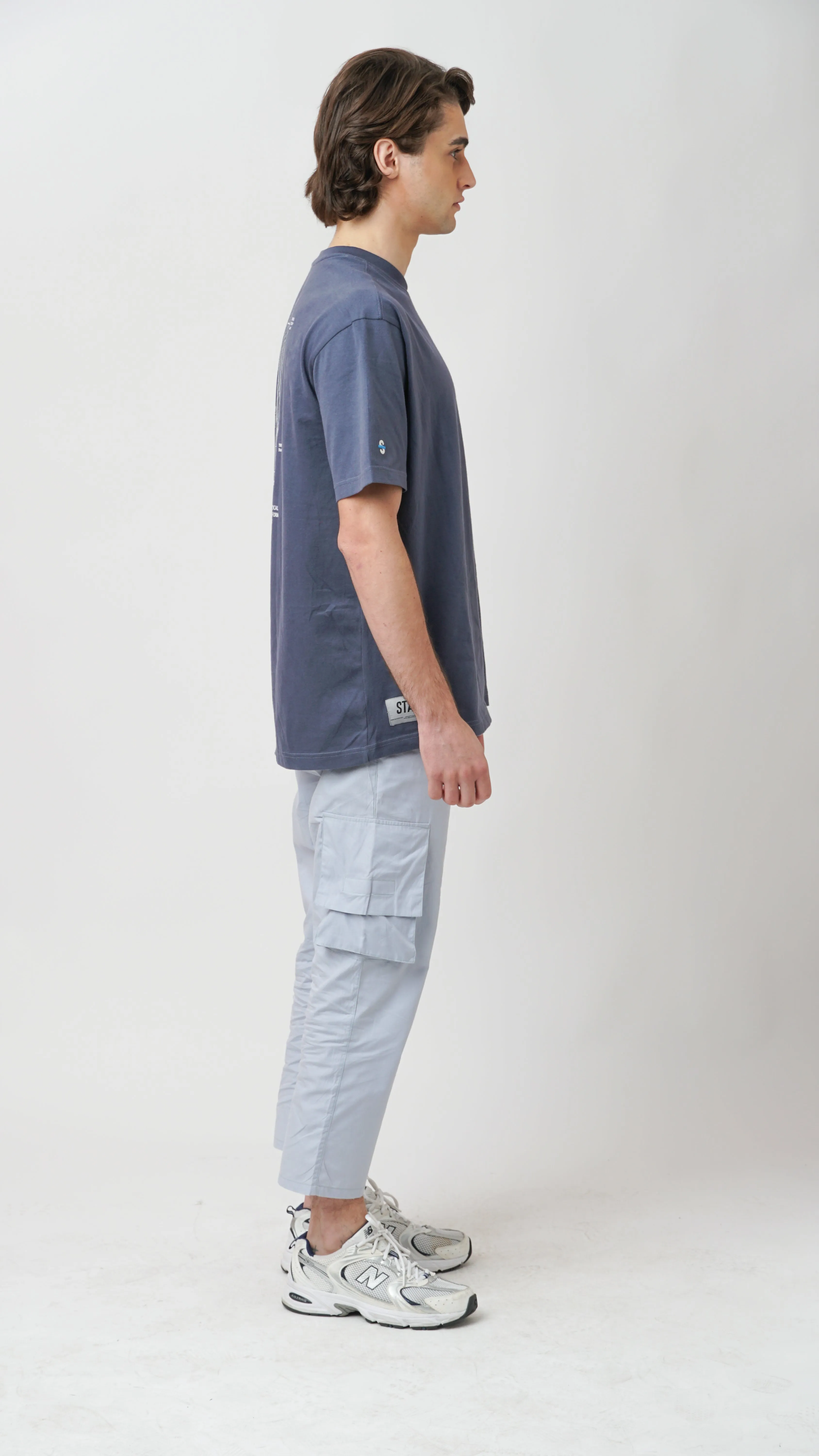 Light Cargo Cut Pants Flight Blue