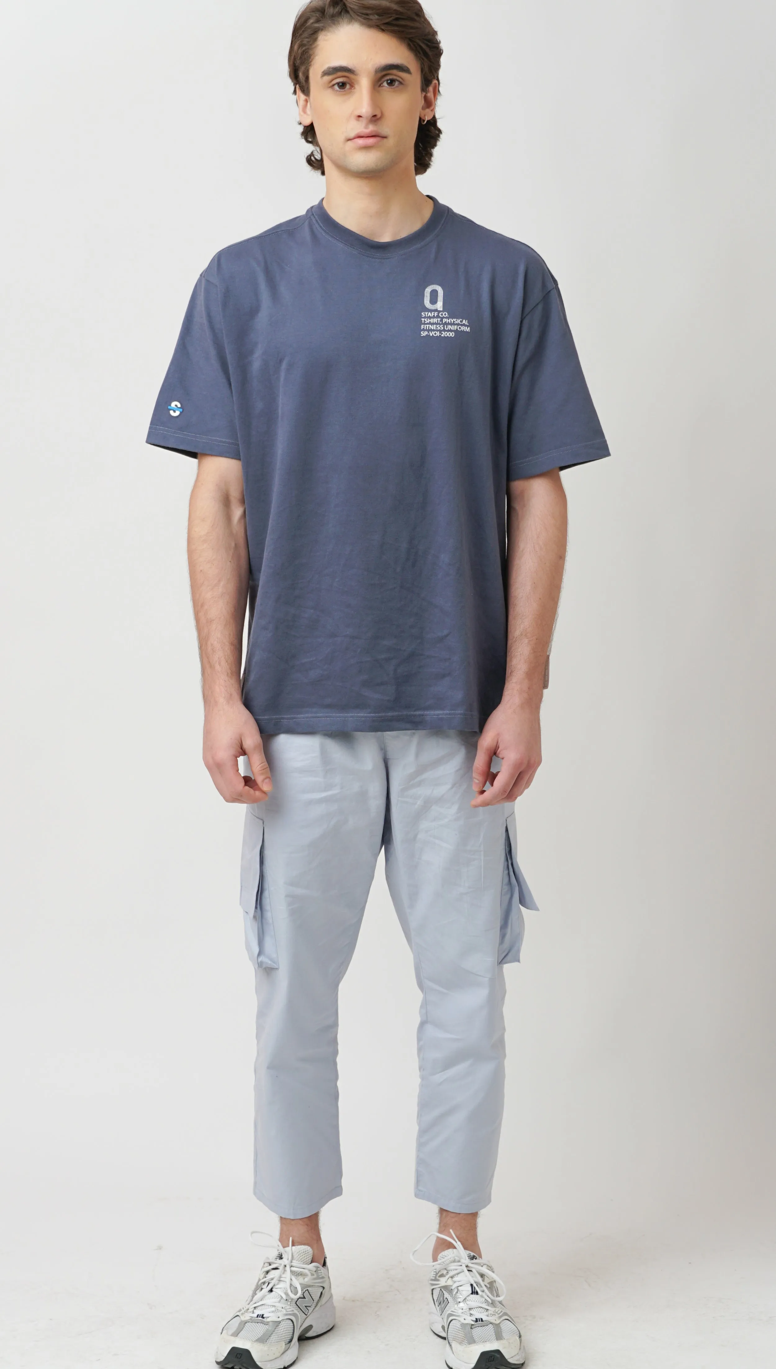 Light Cargo Cut Pants Flight Blue