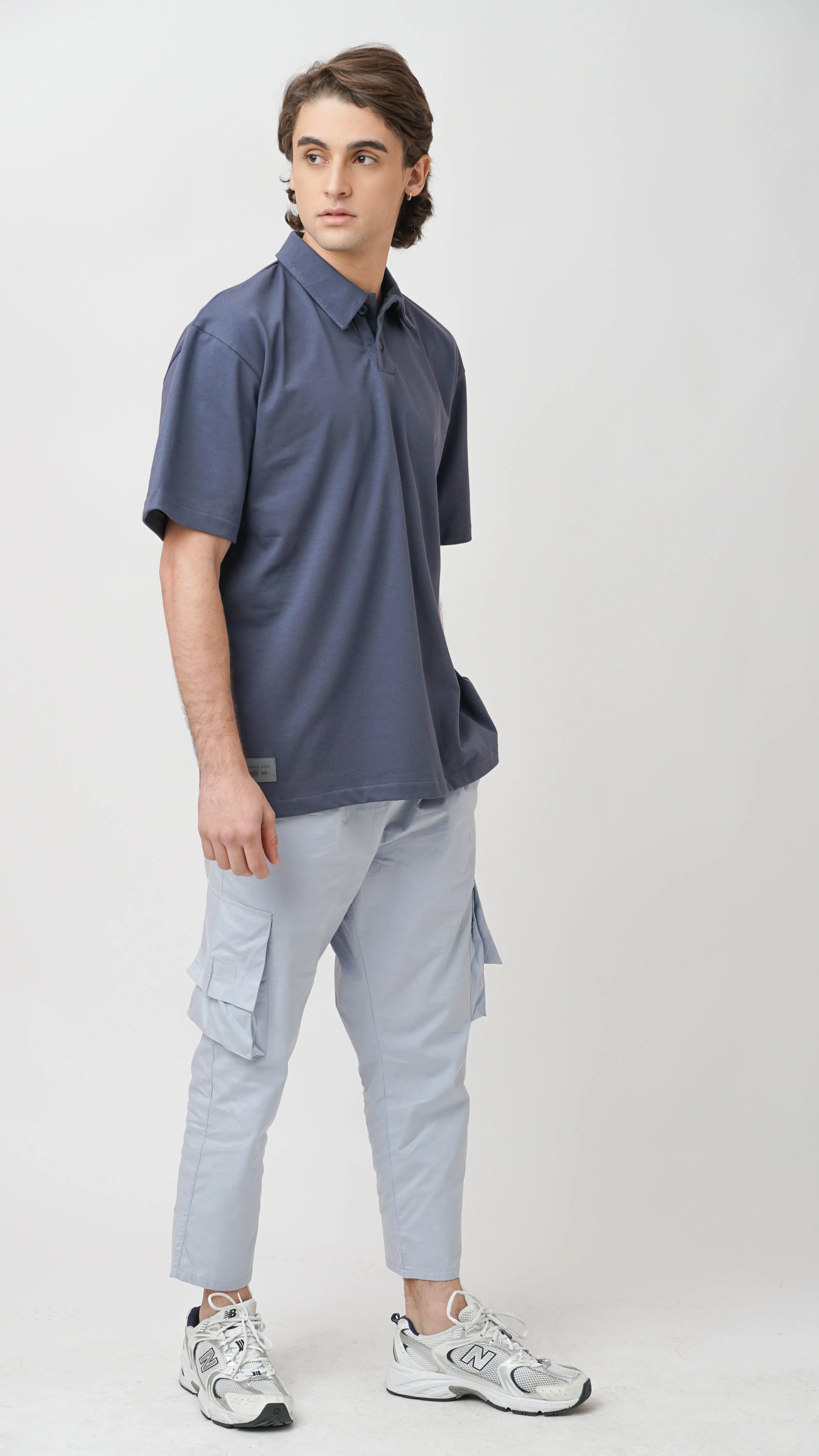 Light Cargo Cut Pants Flight Blue