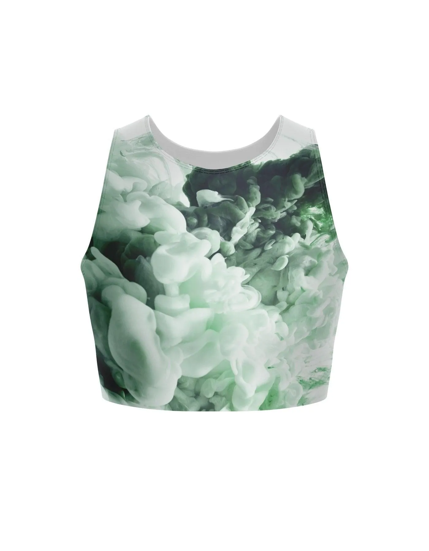 Luminous Sleeveless Crop Top