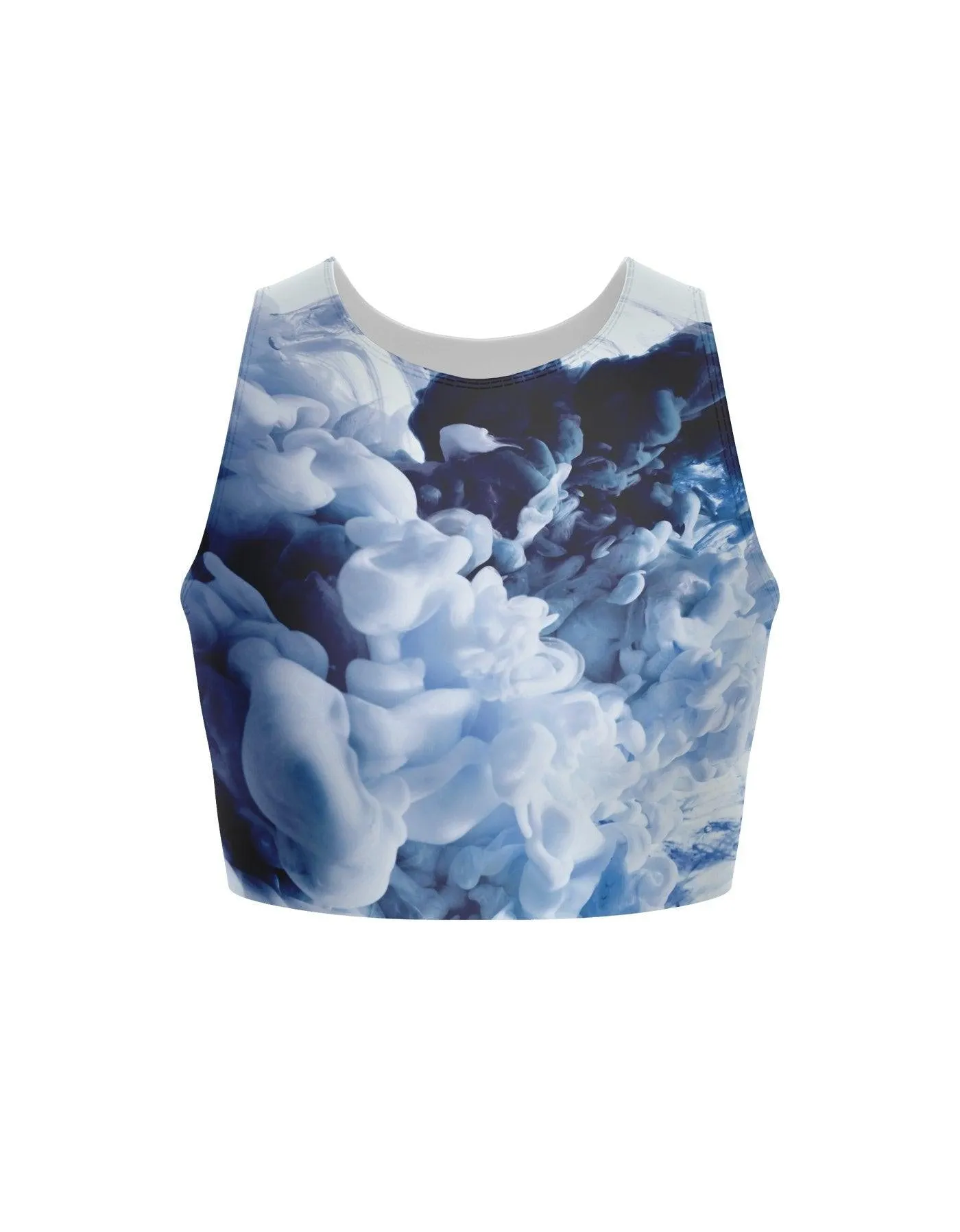 Luminous Sleeveless Crop Top