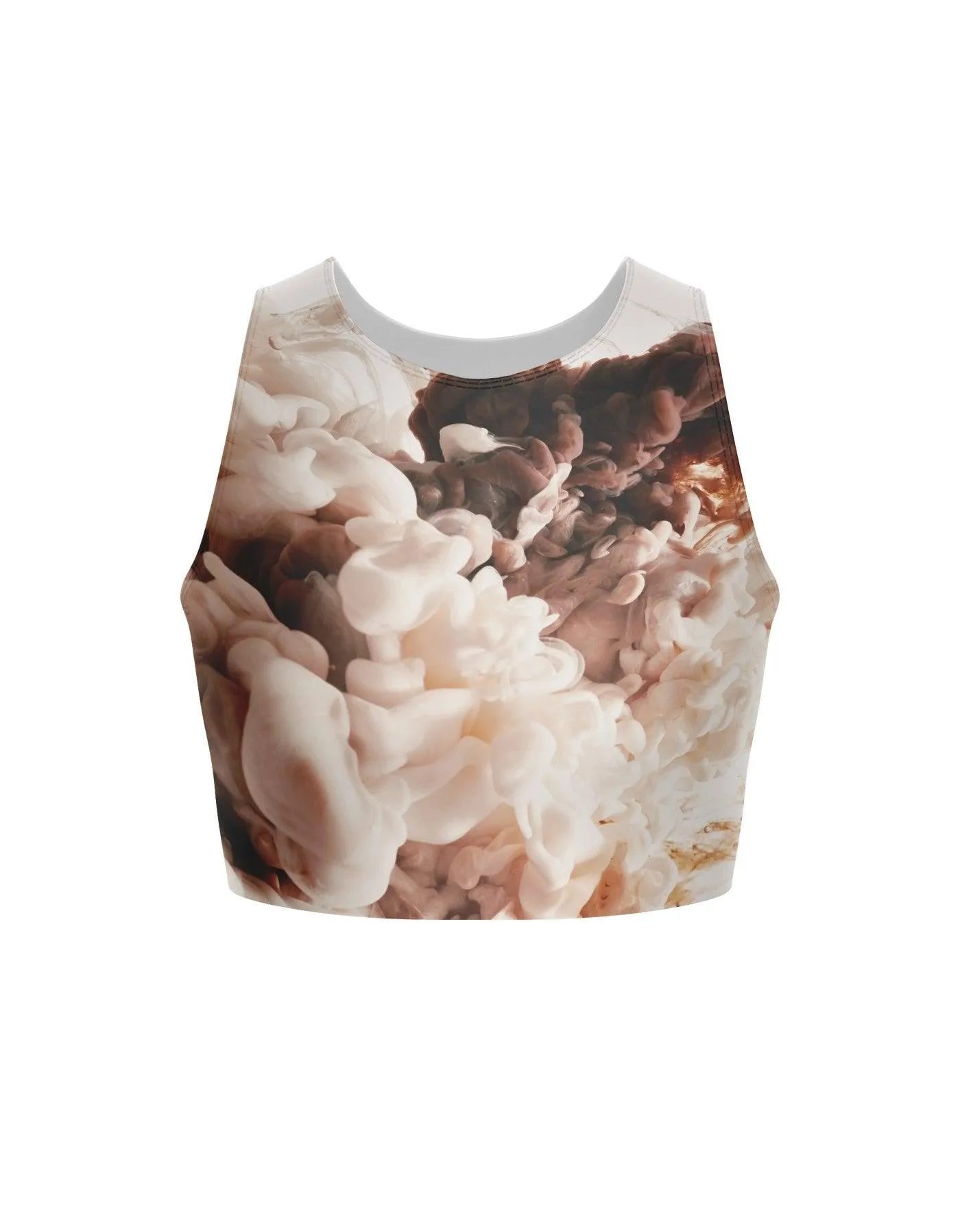 Luminous Sleeveless Crop Top