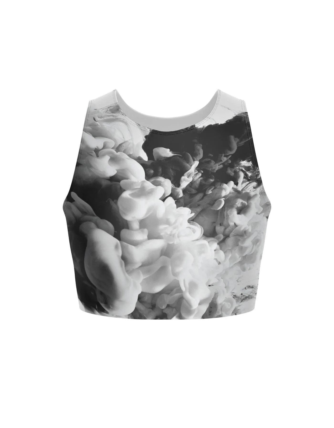 Luminous Sleeveless Crop Top
