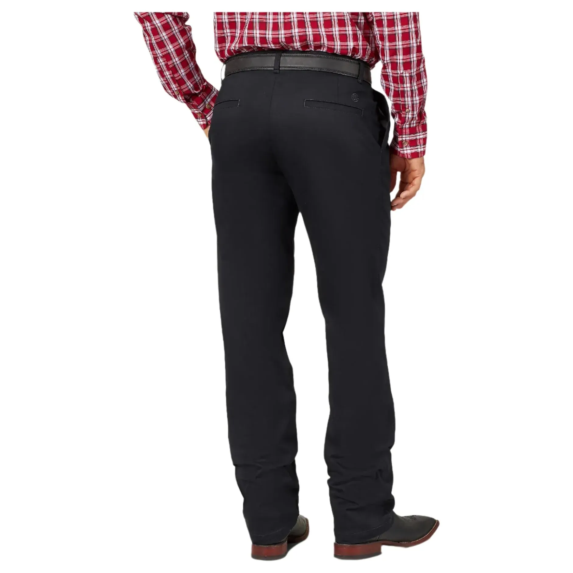 Men's Wrangler Casuals® Pleated Front Relaxed Fit Pants 1000097BK