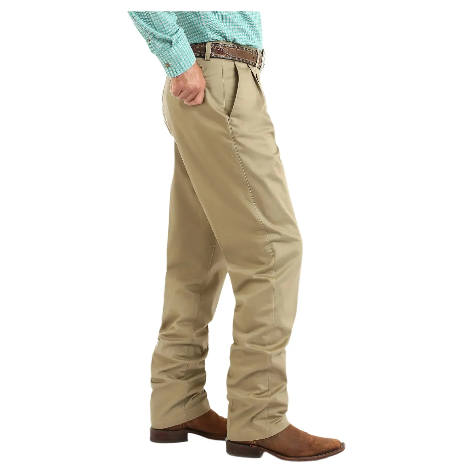 Men's Wrangler Casuals® Pleated Front Relaxed Fit Pants 1000097KH