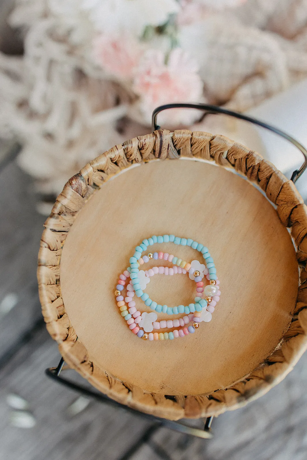 Pastel Spring Bracelet Set Adult & Mini