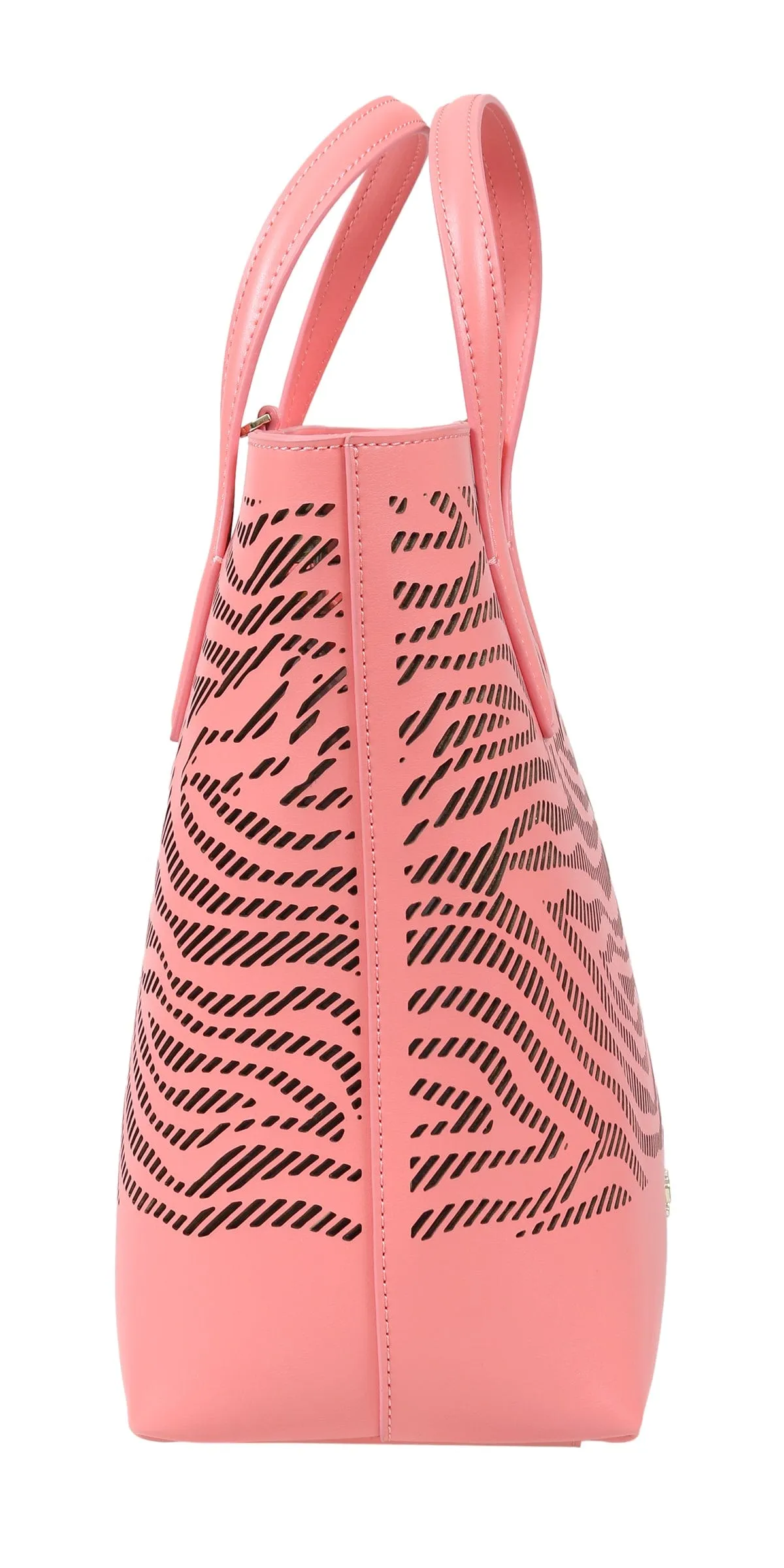 Roberto Cavalli Class GWLPEF 045 Ester 002 Peach Small Tote Bag