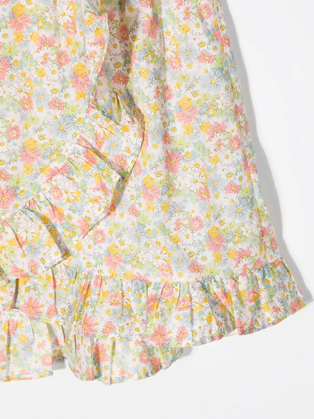 Ruffled floral print skirt Skirt