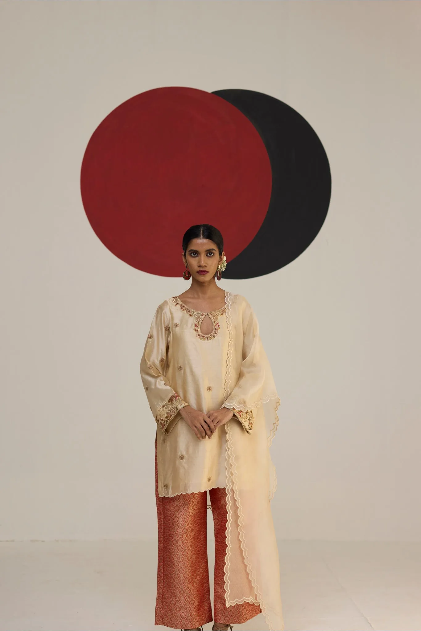 Samhita Suit Set with Dupatta