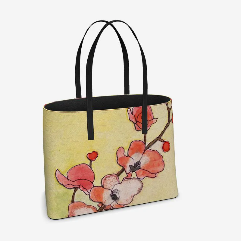 Soft and Tender Leather Tote (Textured)