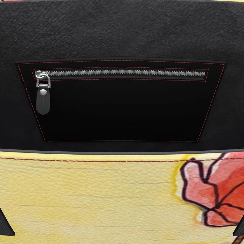Soft and Tender Leather Tote (Textured)