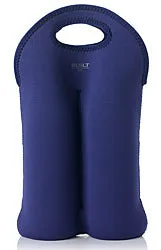 Two-Bottle Wine Tote by Built NY in Blue