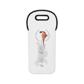 Wine Tote Bag Golden Retriever