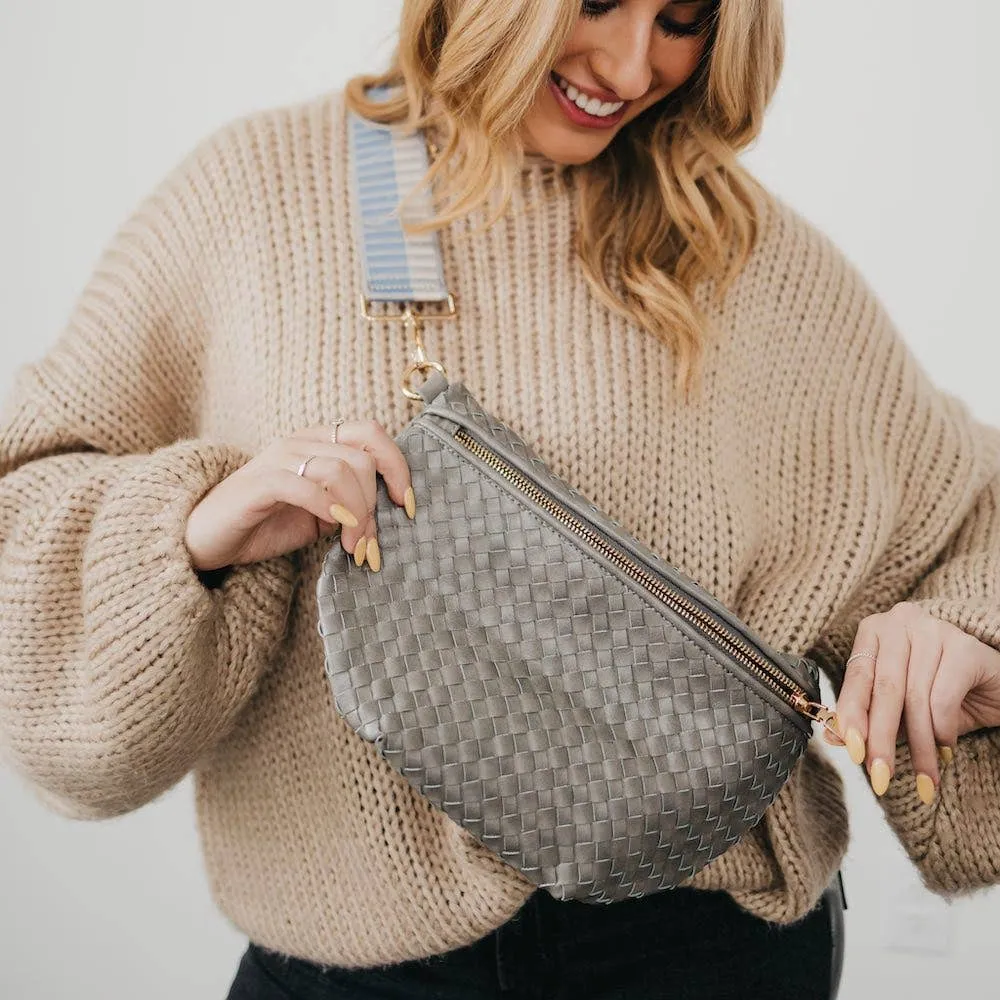 Woven Crossbody Bag Woven Shoulder Bag Woven Bag Woven Handbag Woven Crossbody Sling Bag Woven Sling Bag Woven Purse Woven Fanny Pack